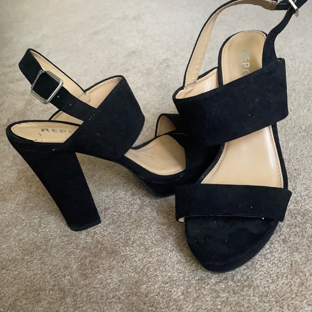 Black heels